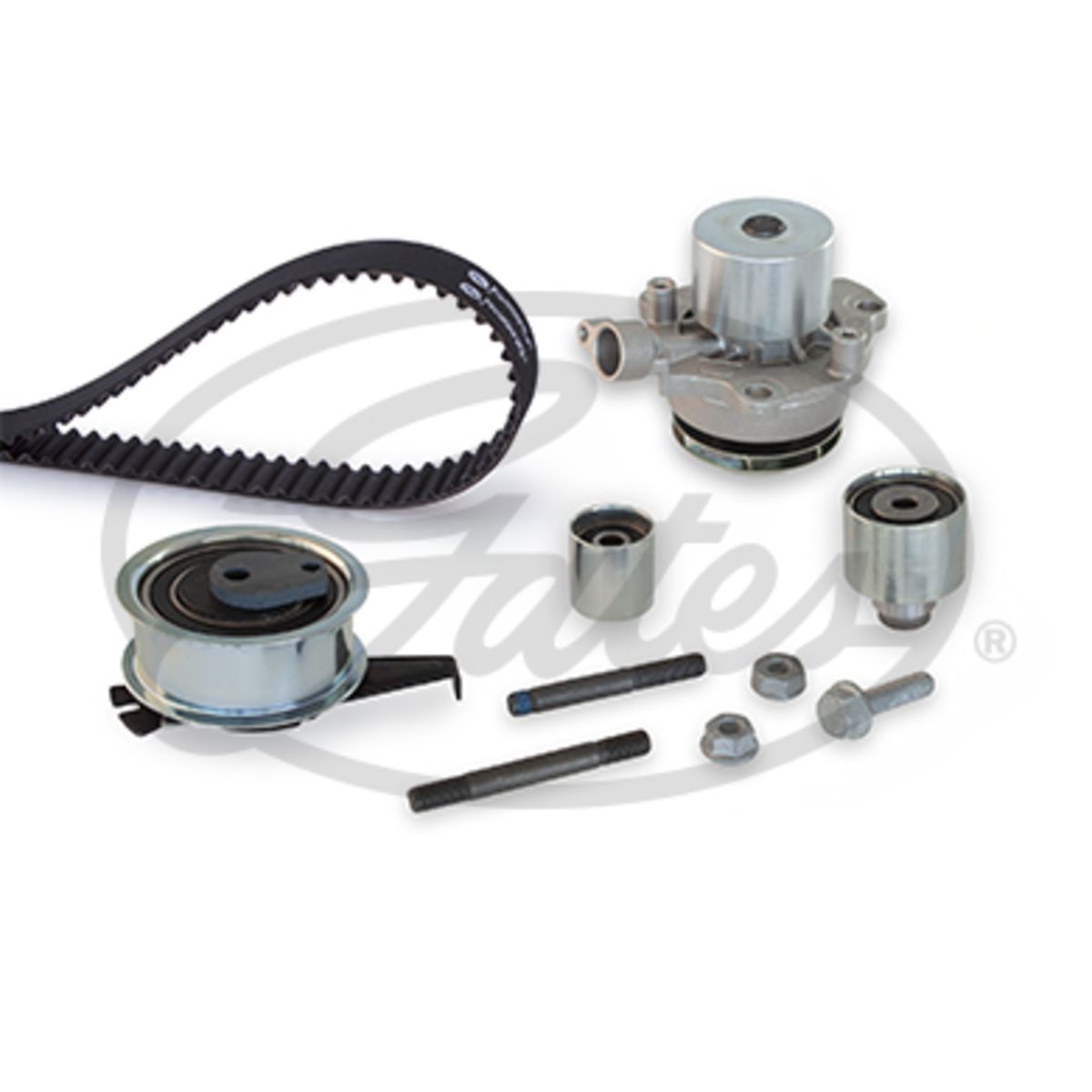 Image of Waterpomp + distributieriem set PowerGrip®