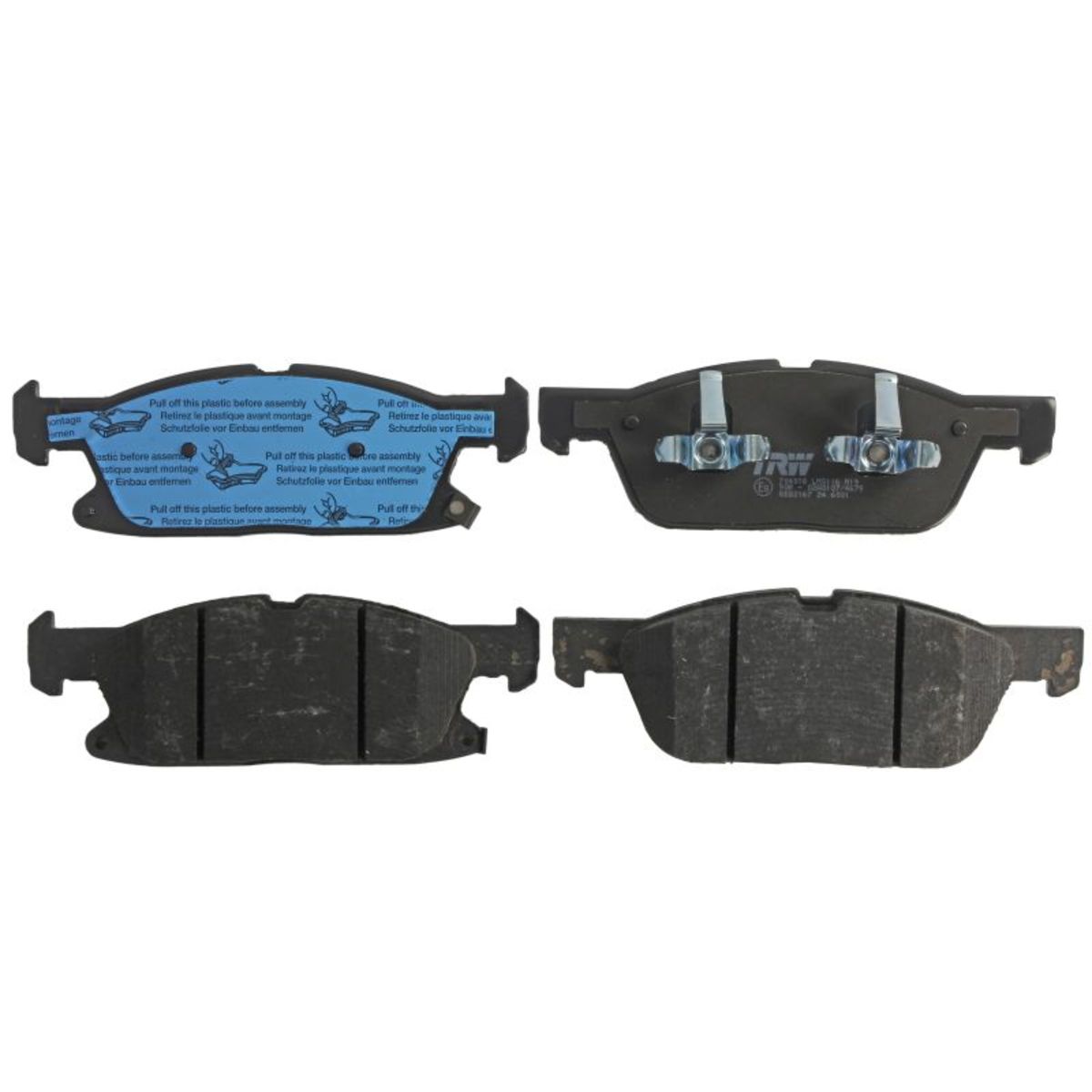 Trw Set Di Pastiglie Freno Gdb2167, Anteriore