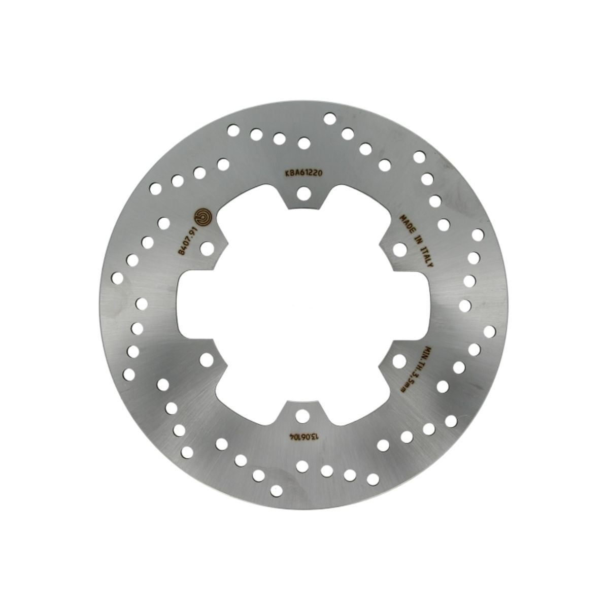 Brembo Remschijf  68B40791, 1 Stuk