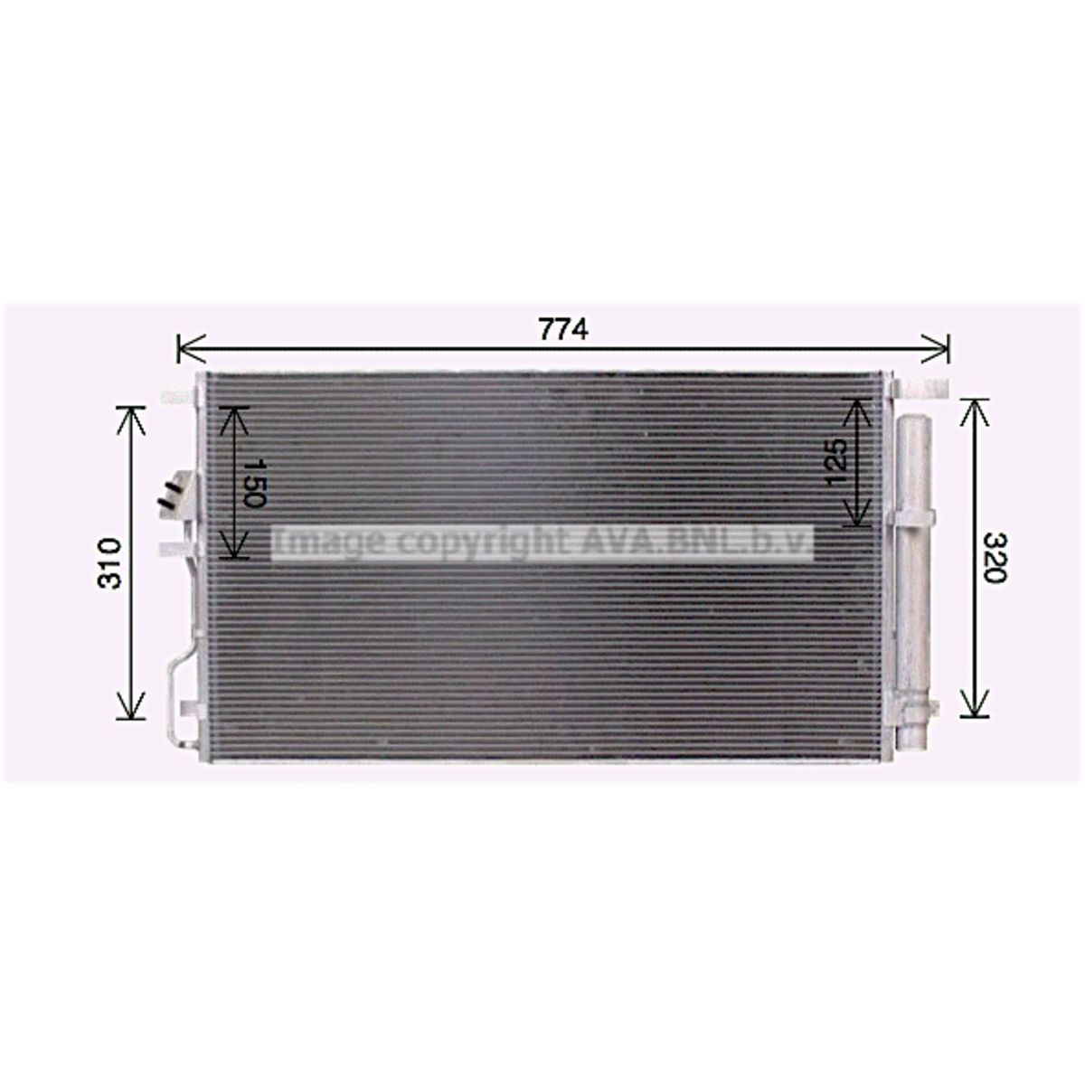 Image of Condensator, airconditioning
