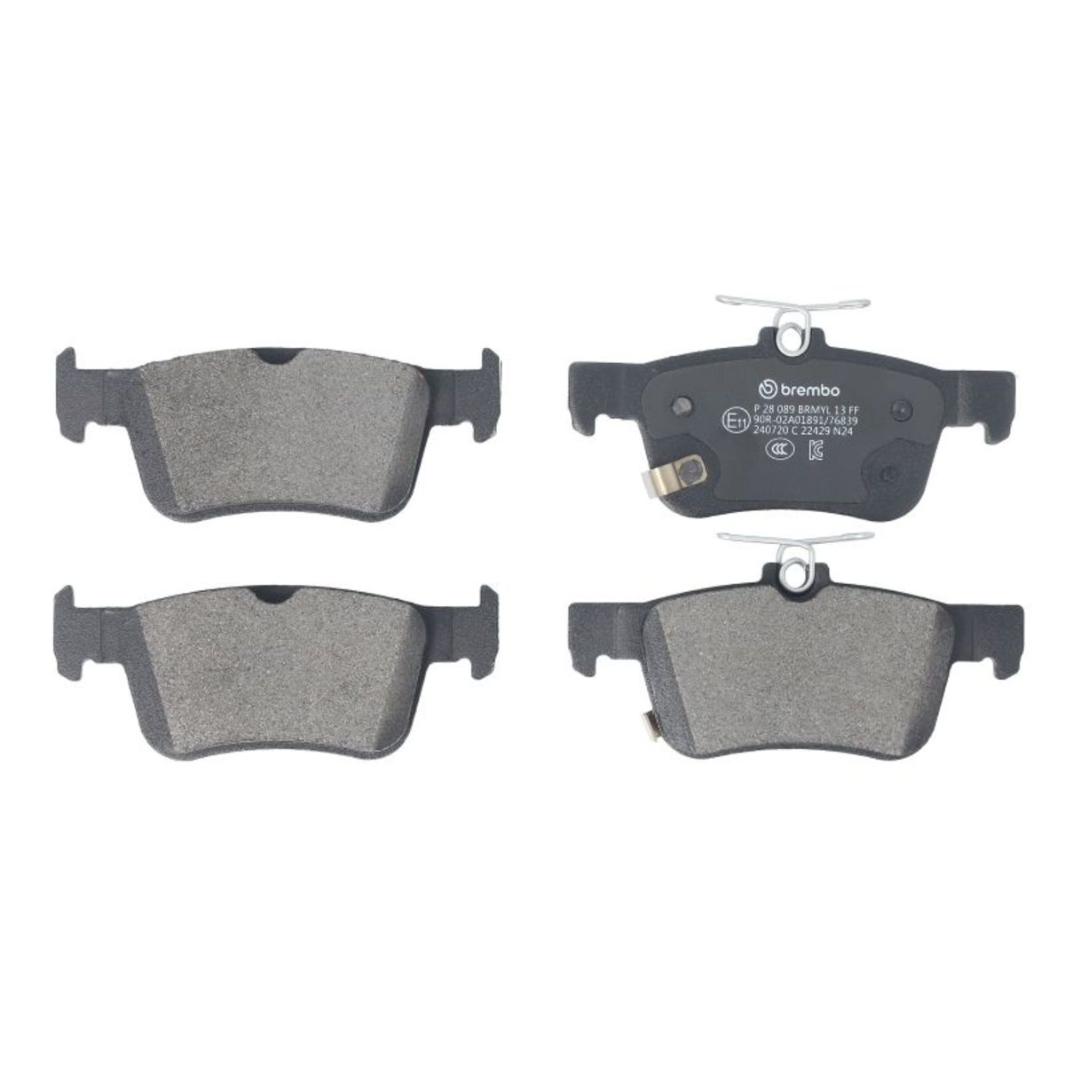 Brembo Bremsbelagsatz P 28 089