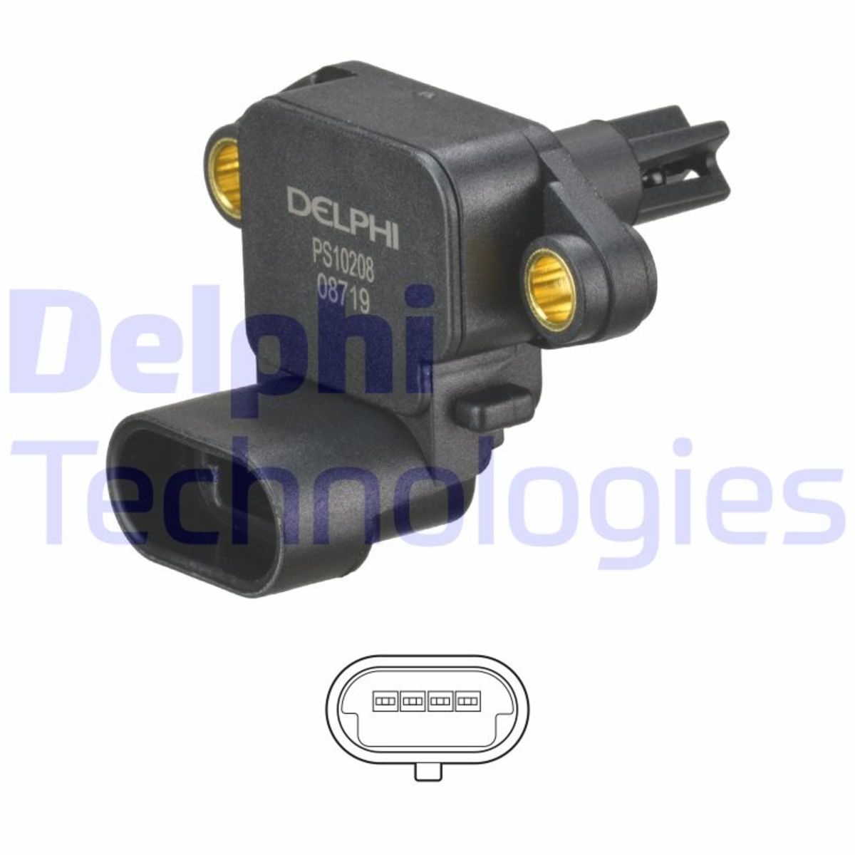 Image of Sensor, inlaatspruitstukdruk