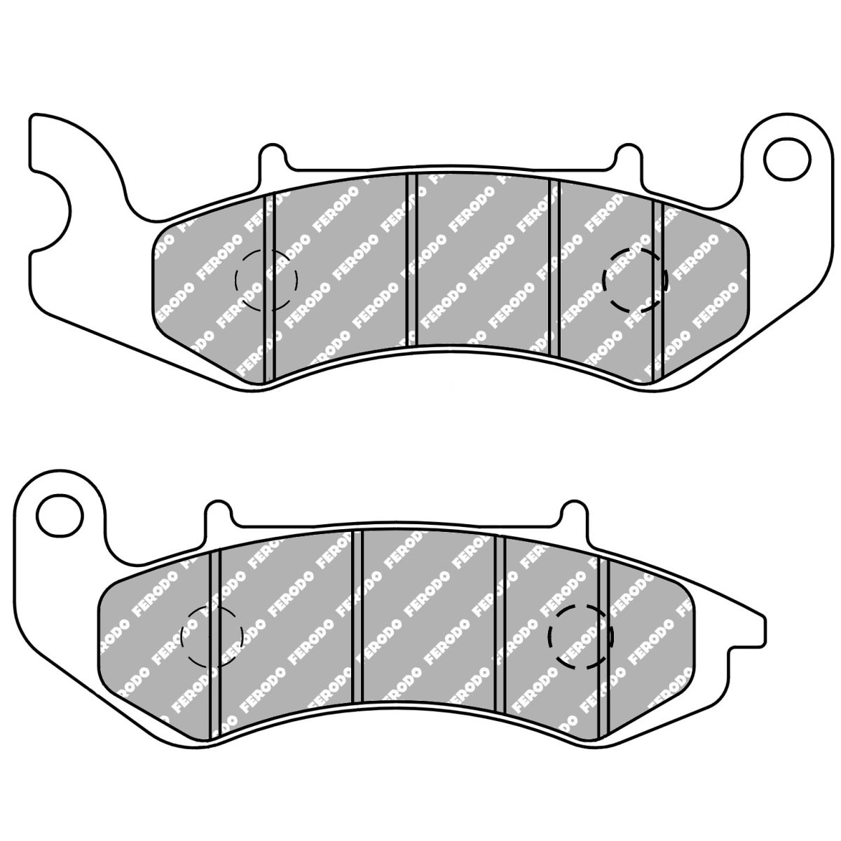Bremsbelagsatz FERODO FDB2331EF