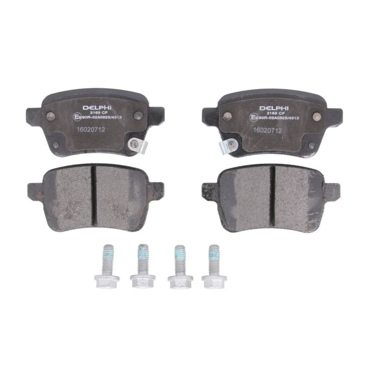 Für DELPHI LP3165 Brake Pad Set, disc brake LP3165 Brake pads set rear , fits: - Bild 8