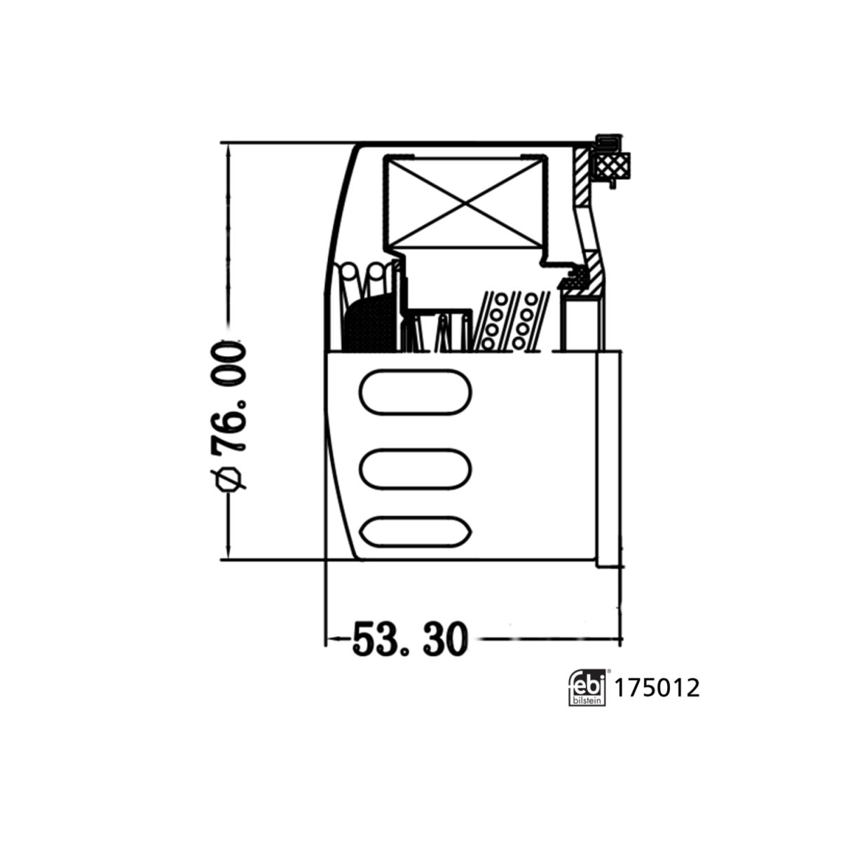 Image of Oliefilter  BILSTEIN