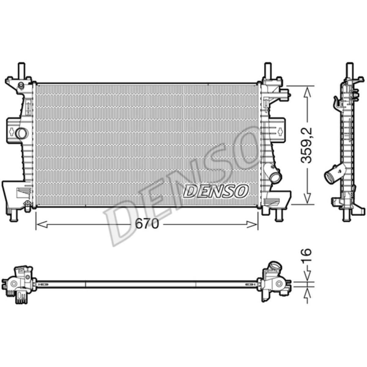 Image of Radiator, motorkoeling