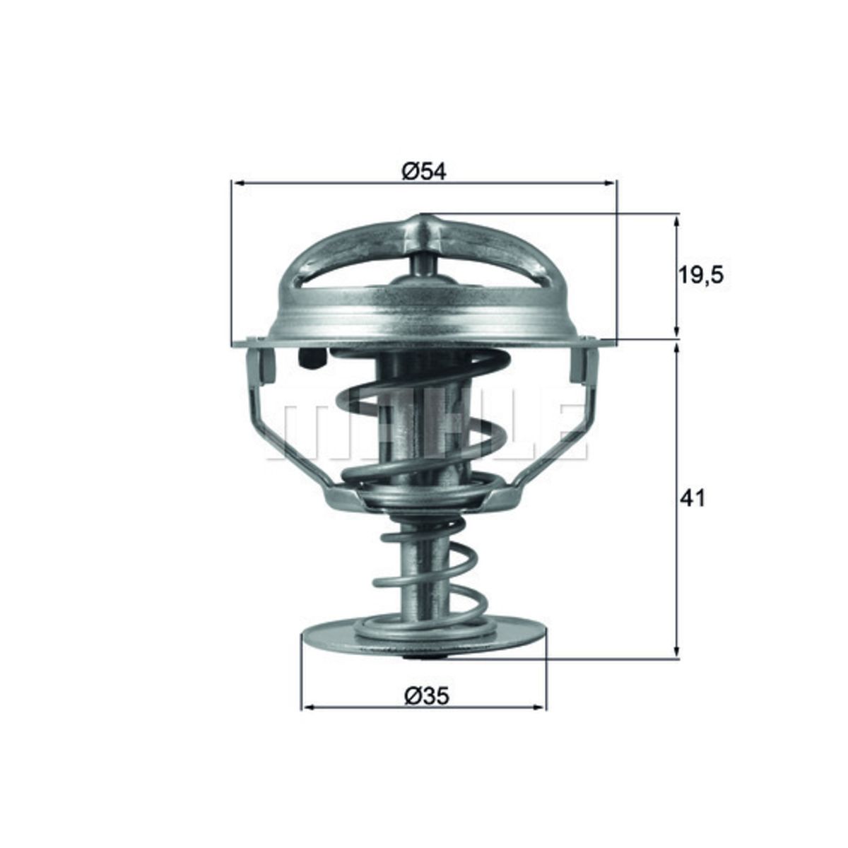 Mahle Thermostaat, koelvloeistof  TX 164 82D