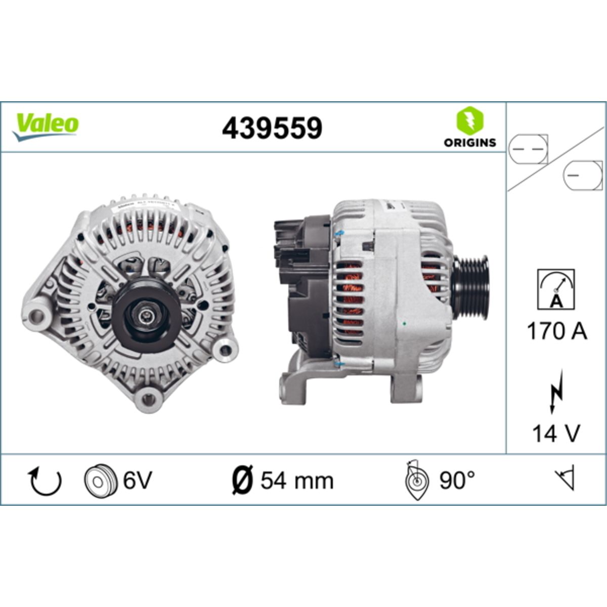 Dynamo / Alternator  ORIGINS NEW
