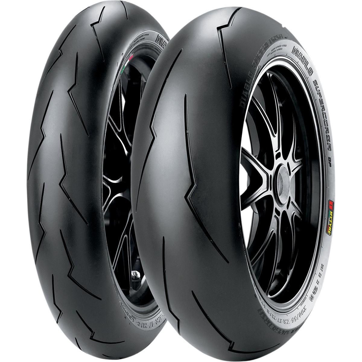 Image of DIABLO SUPERCORSA V3 SP 200/55ZR17 TL 78W Productiedatum 2021, motorband achter