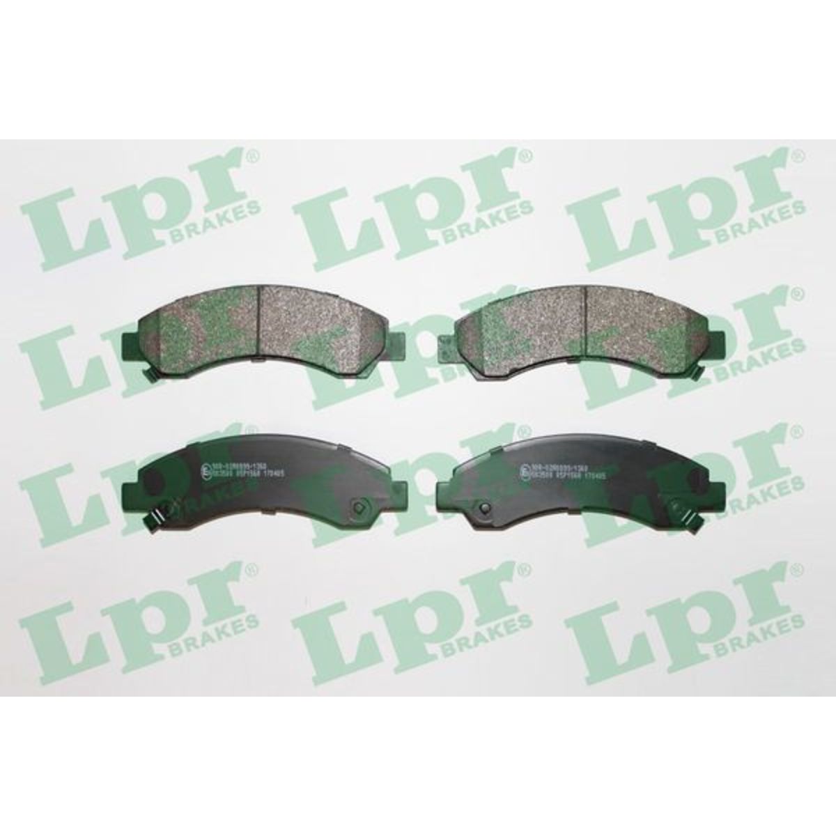 Lpr Juego De Pastillas De Freno 05P1568