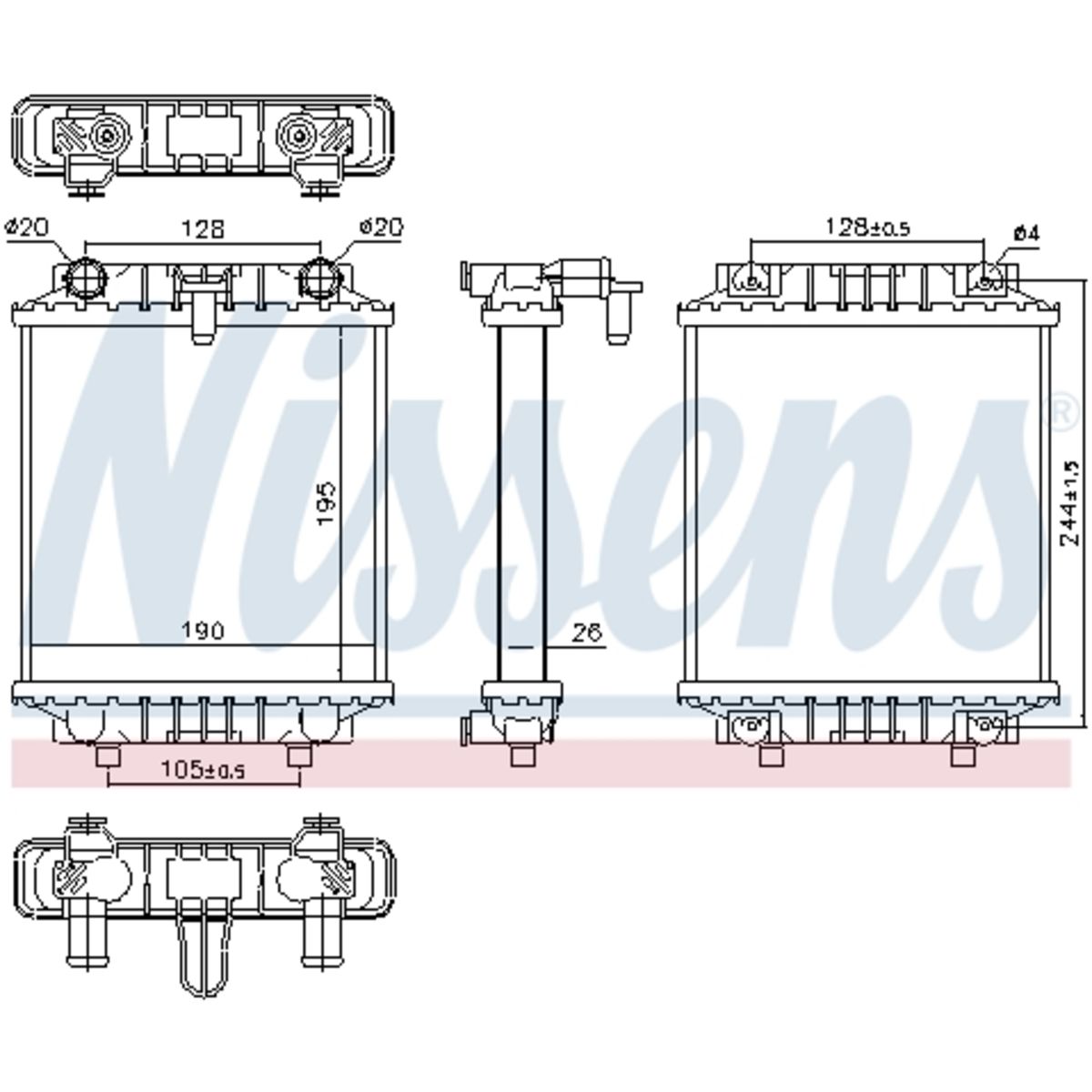 Image of Lage-temperatuurRadiator, laadluchtRadiator