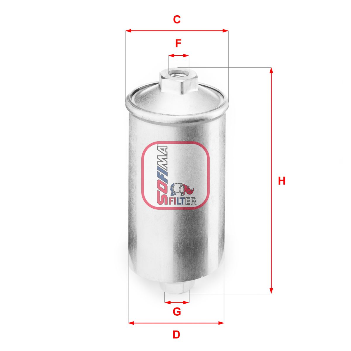 Image of Brandstoffilter  S1504B