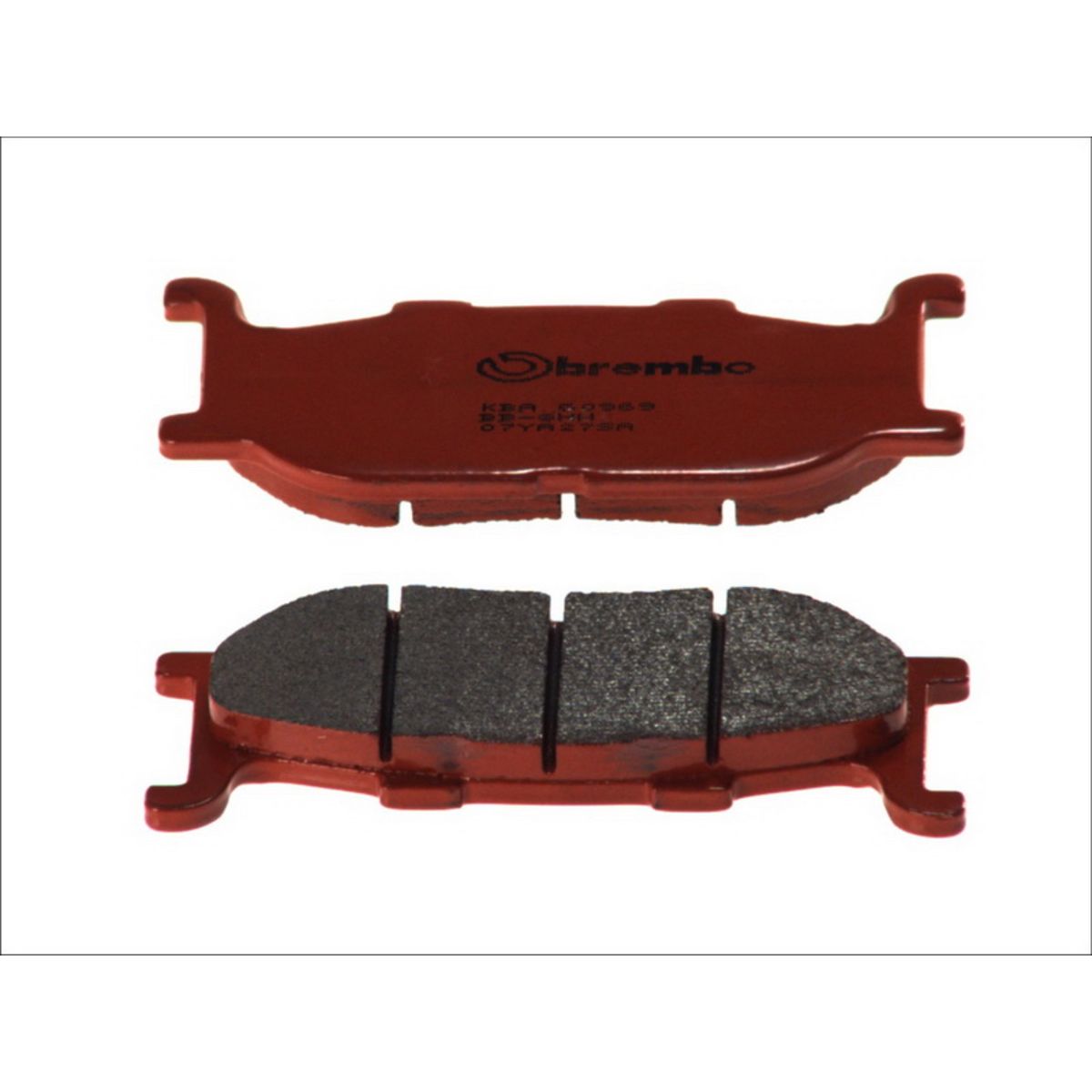 Set di pastiglie freno BREMBO MT07YA27SA