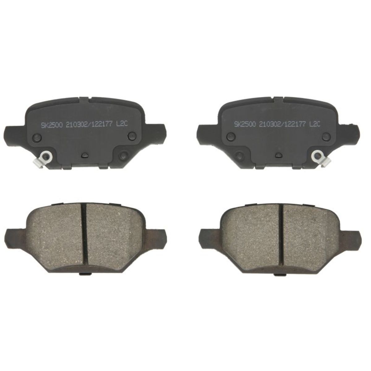 Lpr Bremsbelagsatz 05P2177, Hinten