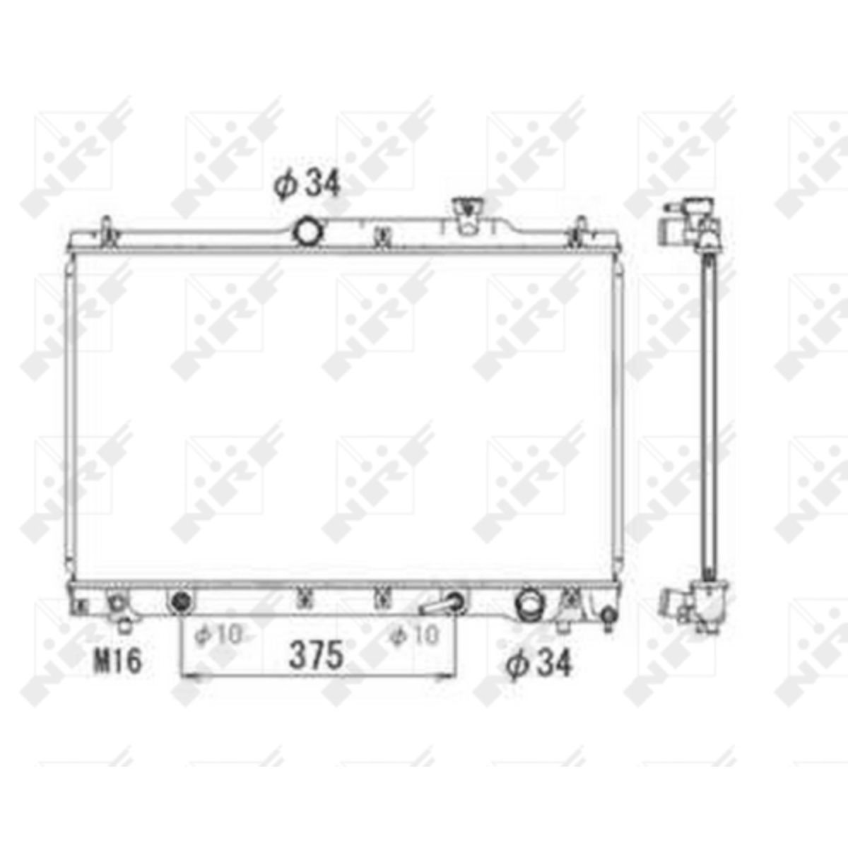 Image of Radiator, motorkoeling