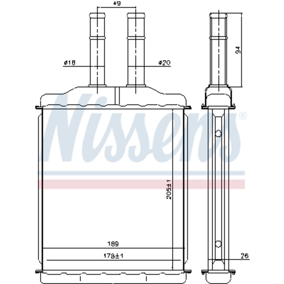 Warmtewisselaar, interieur verwarming