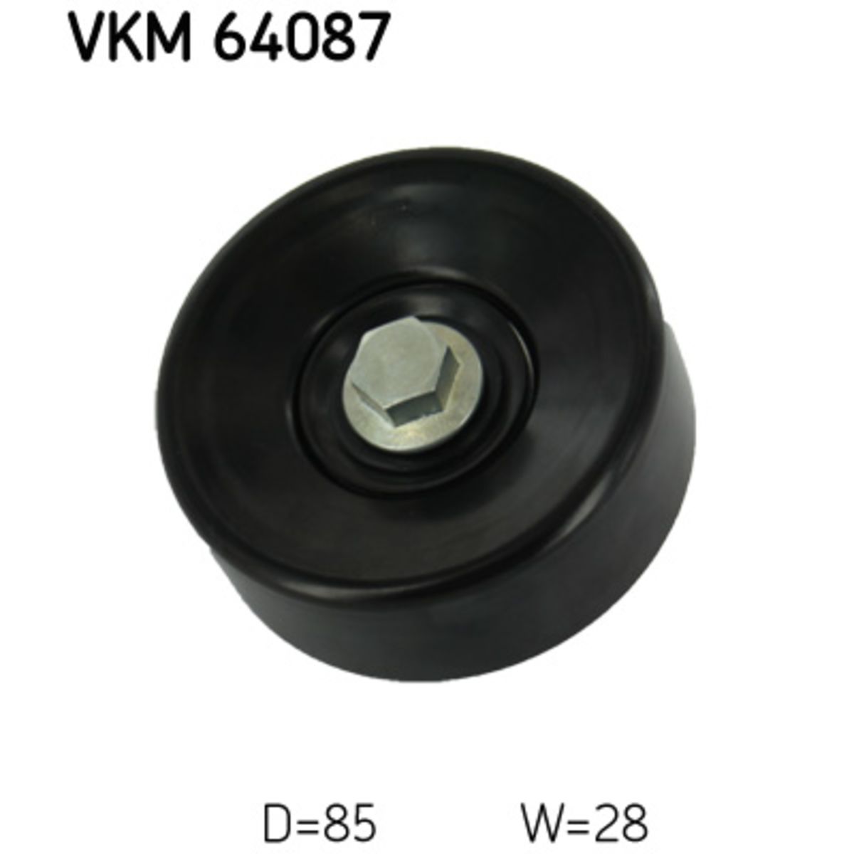 Image of Rondsel/geleiderpoelie, V-riem