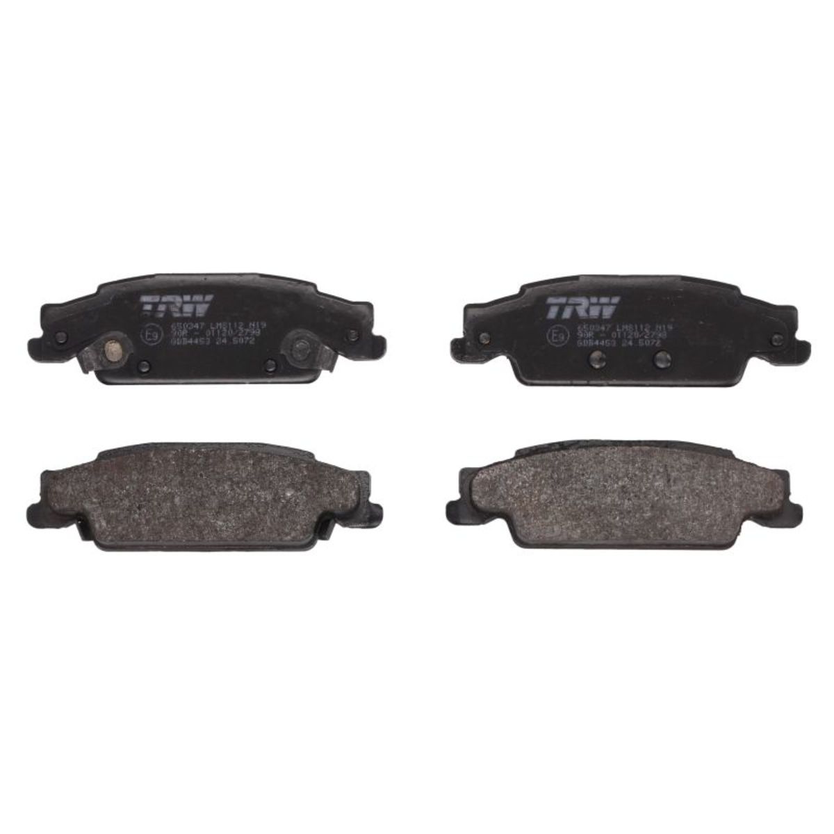 Trw Set Di Pastiglie Freno Gdb4453, Posteriore