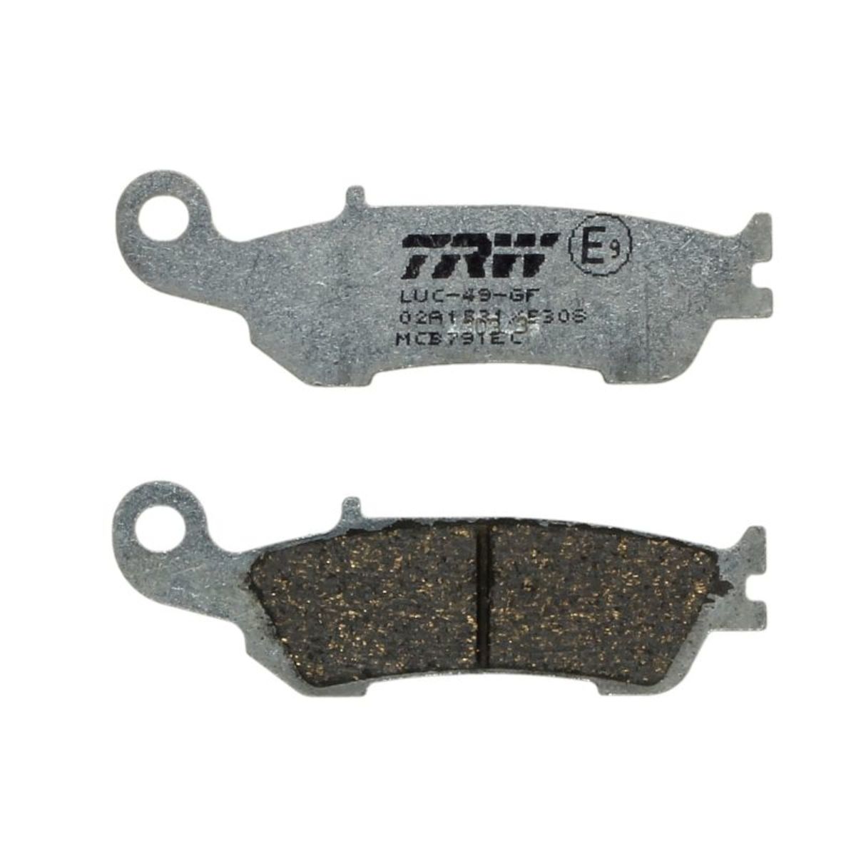 Jeu de plaquettes de frein TRW MCB791E