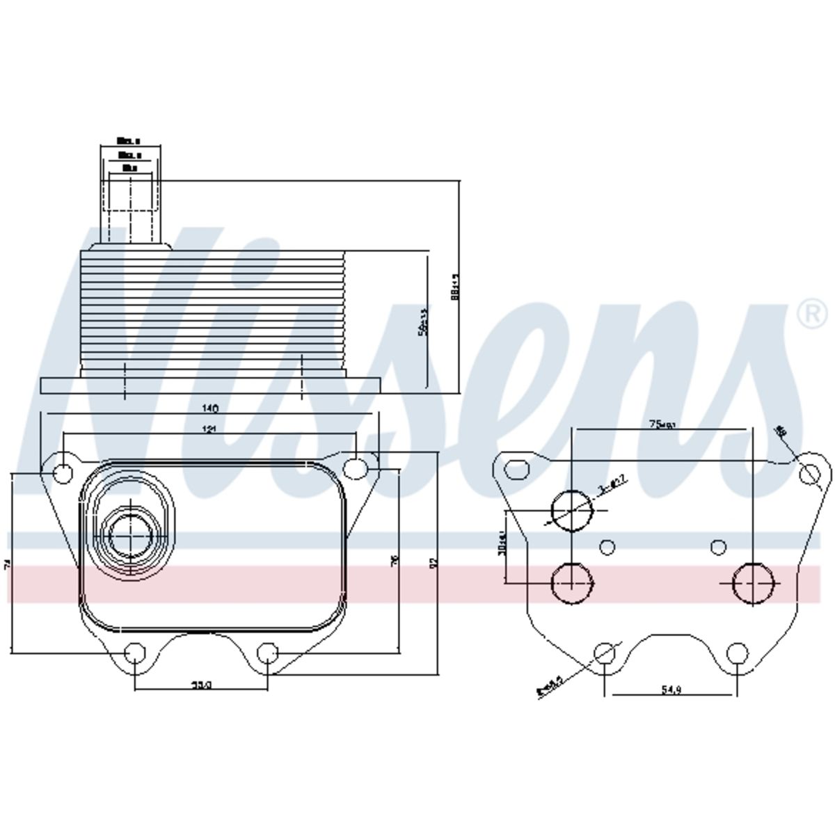 Image of Olie radiator, motorolie