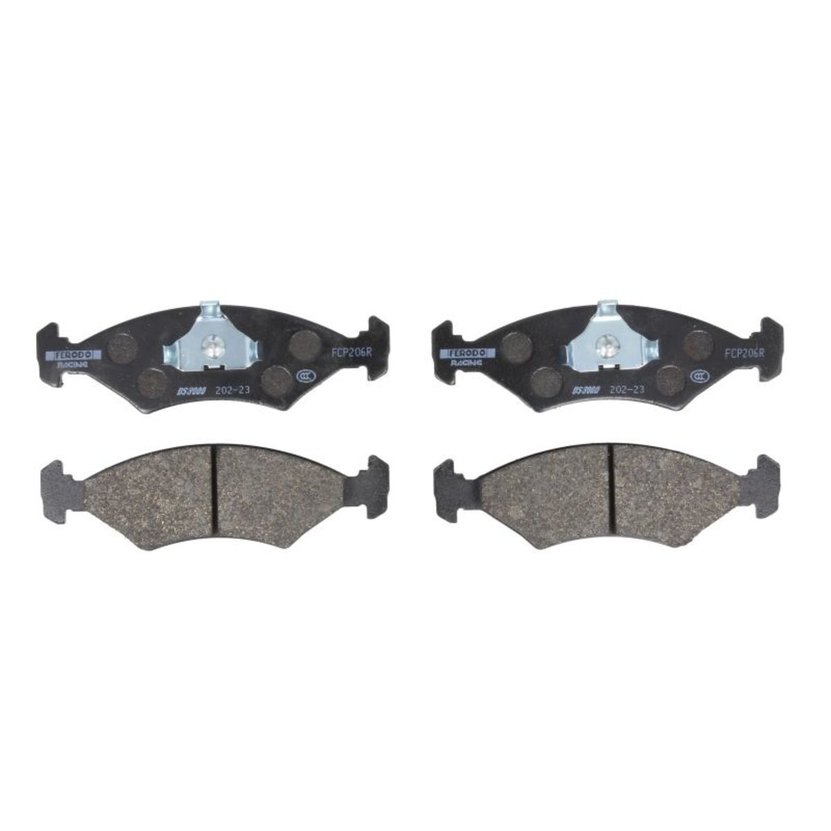 Plaquettes de frein sport non homologuées FERODO FCP206R