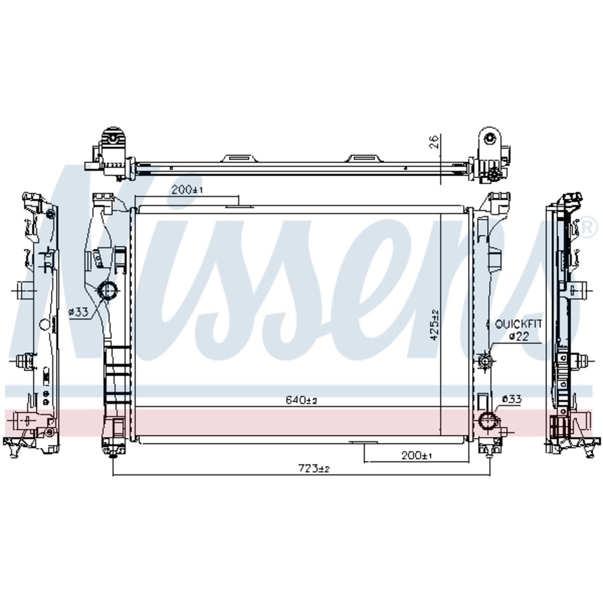 Image of Radiator, motorkoeling