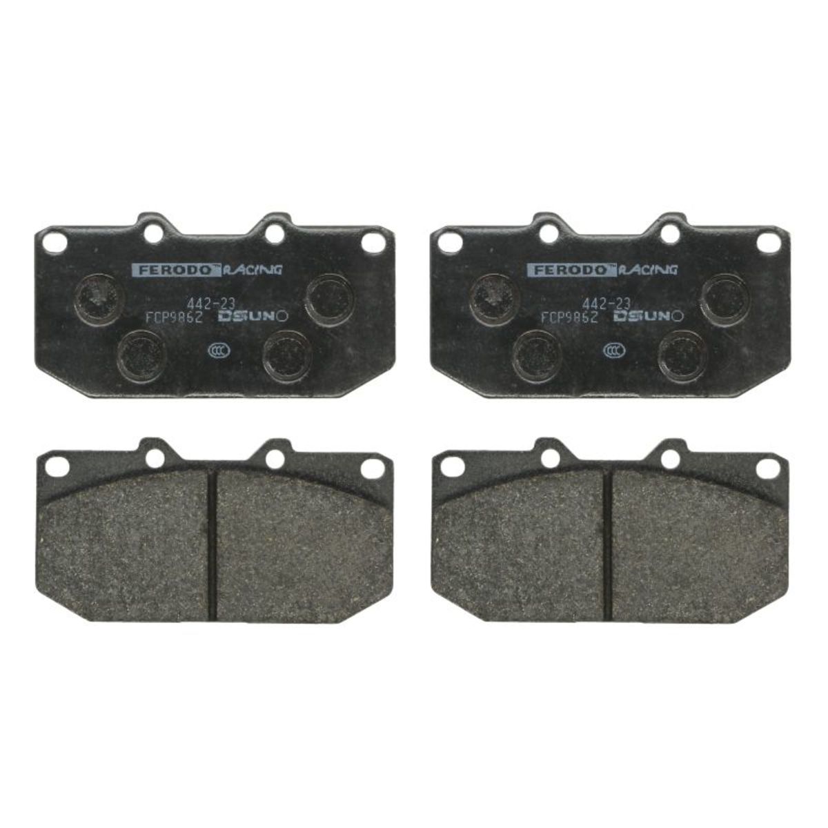 Plaquettes de frein sport non homologuées FERODO FCP986Z