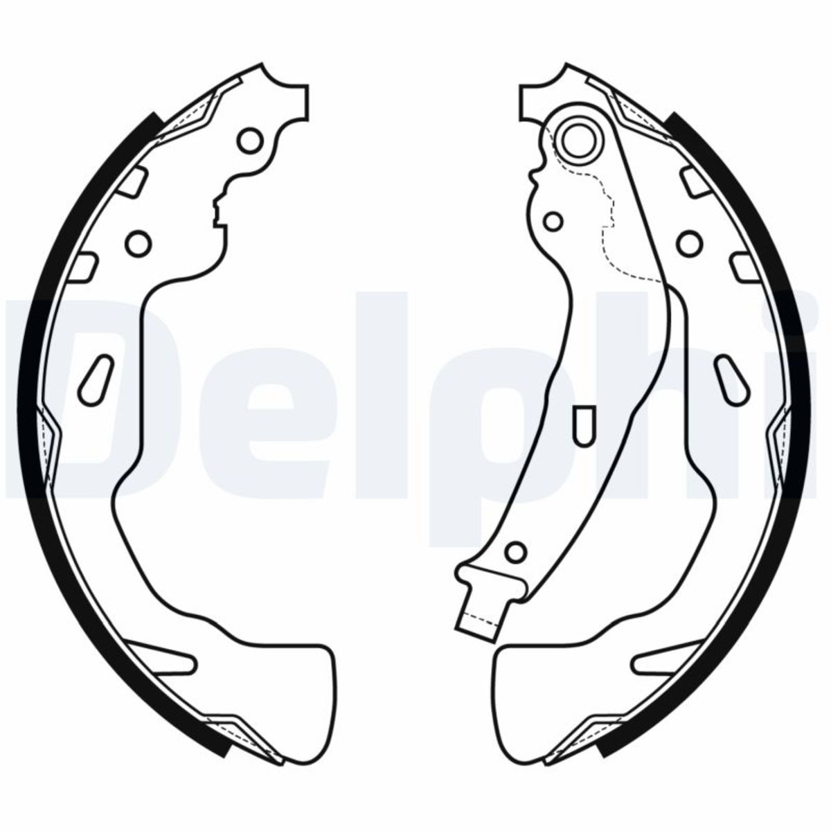 Delphi Bremsbackensatz Ls2176 Für Suzuki - Bild 10