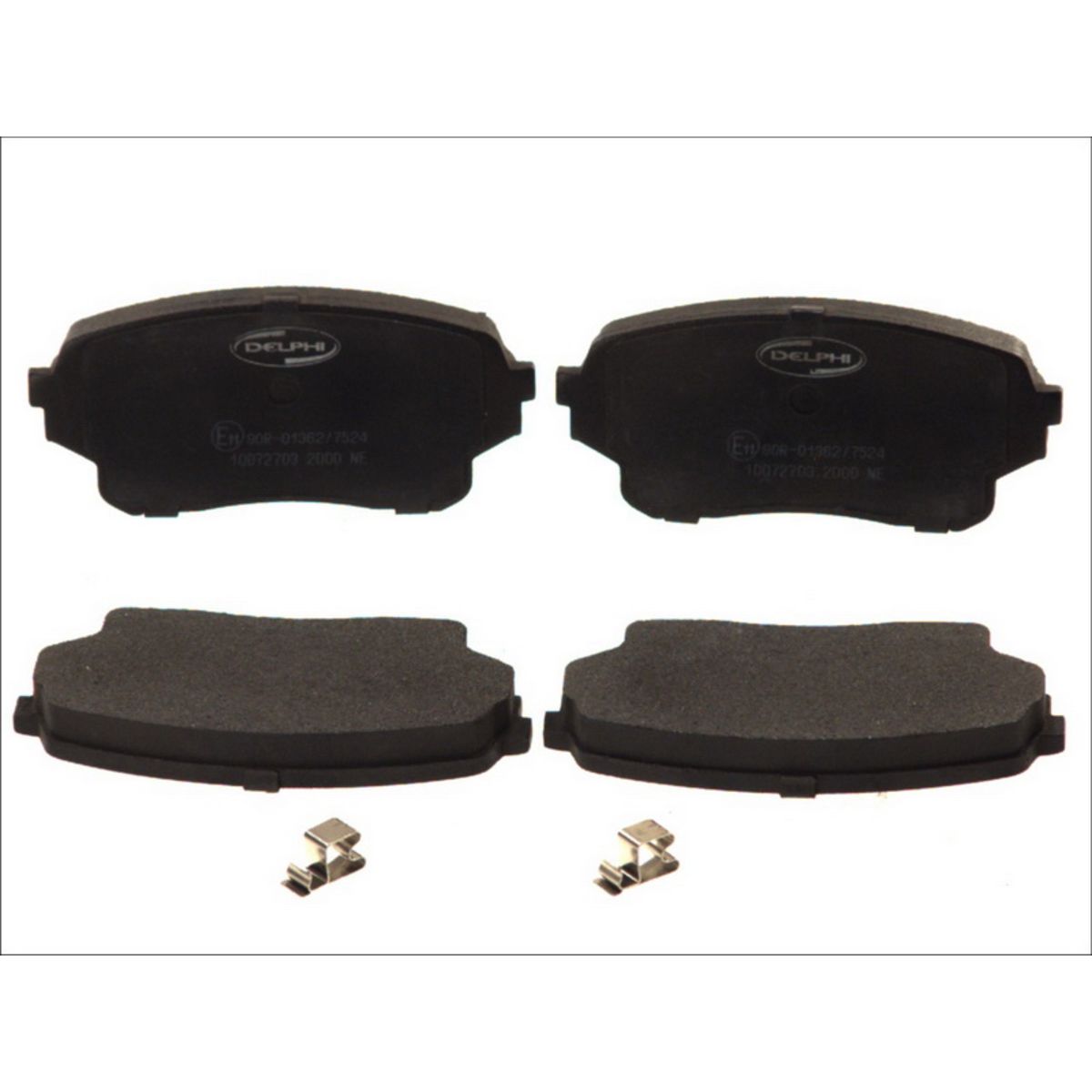 Delphi Set Di Pastiglie Freno Lp2000, Anteriore