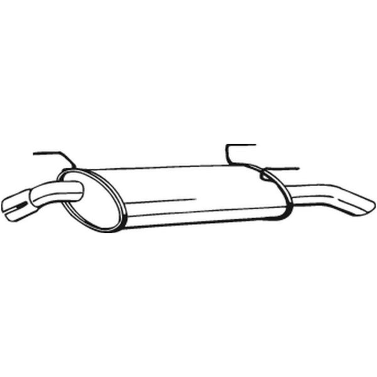 Image of Geluiddemper achter  185-321