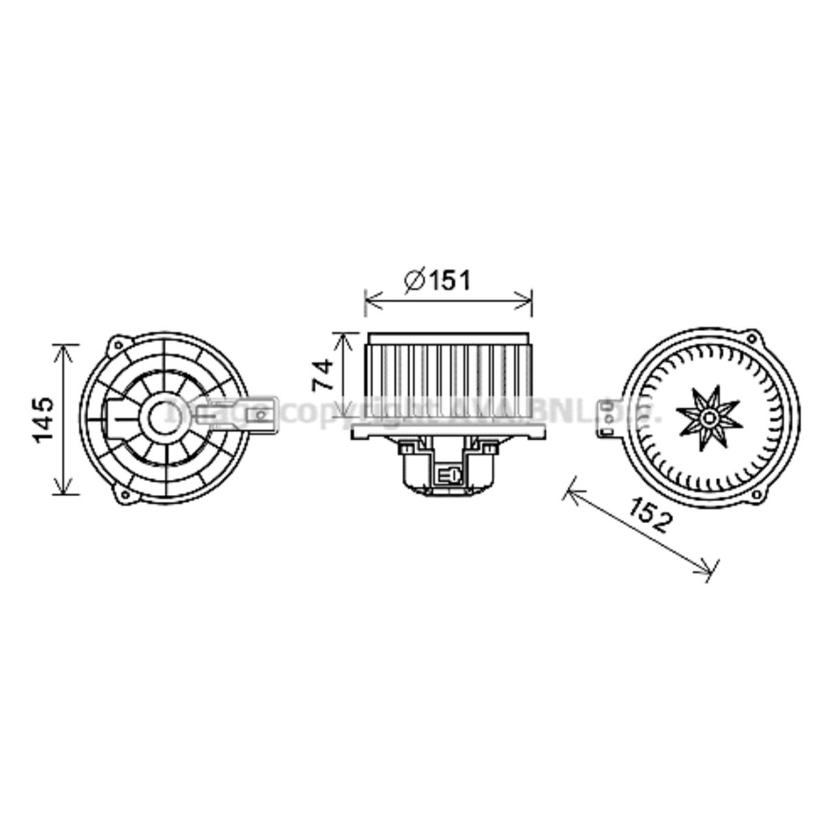 Image of Interieurventilator   AVA