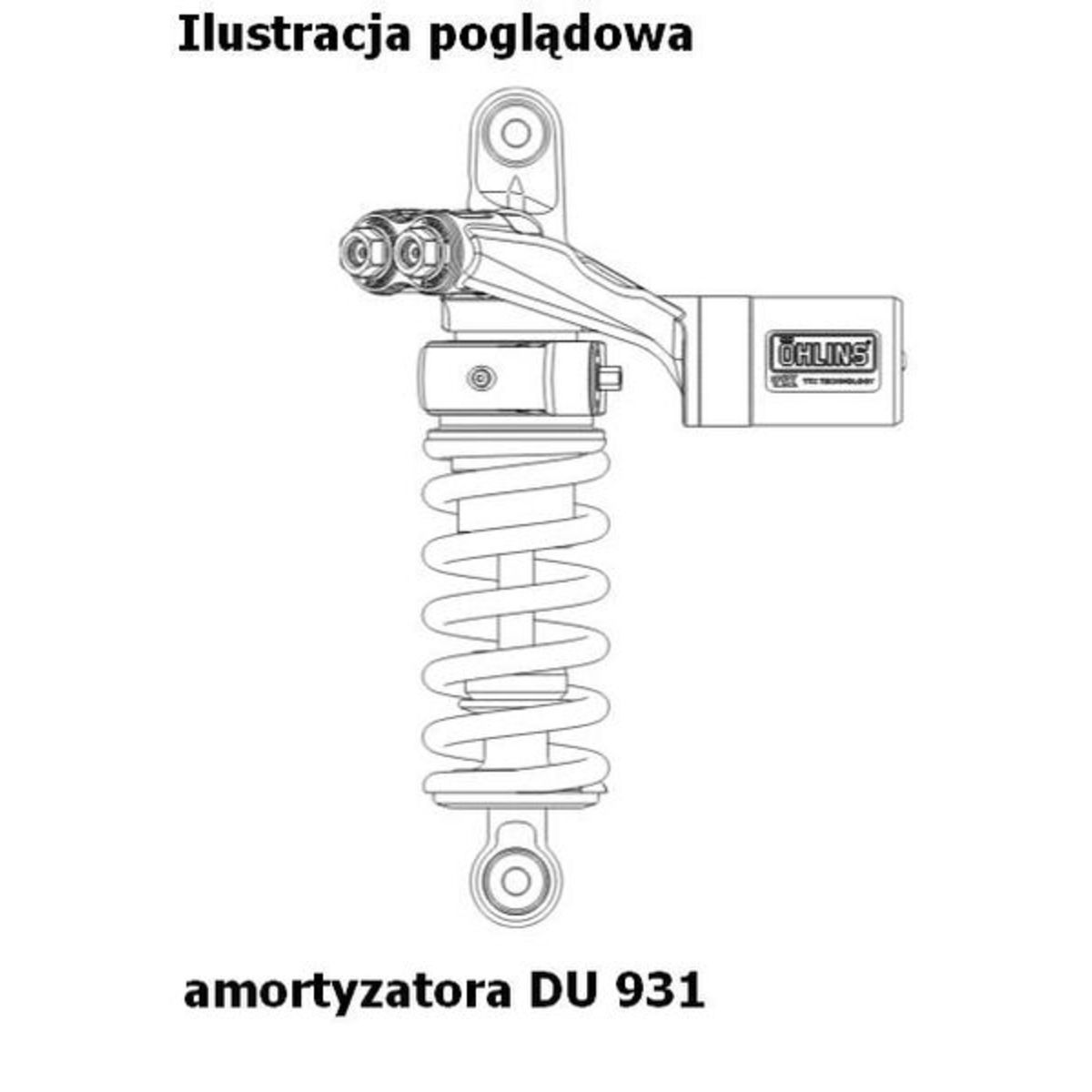 Amortisseur OHLINS OH DU 931