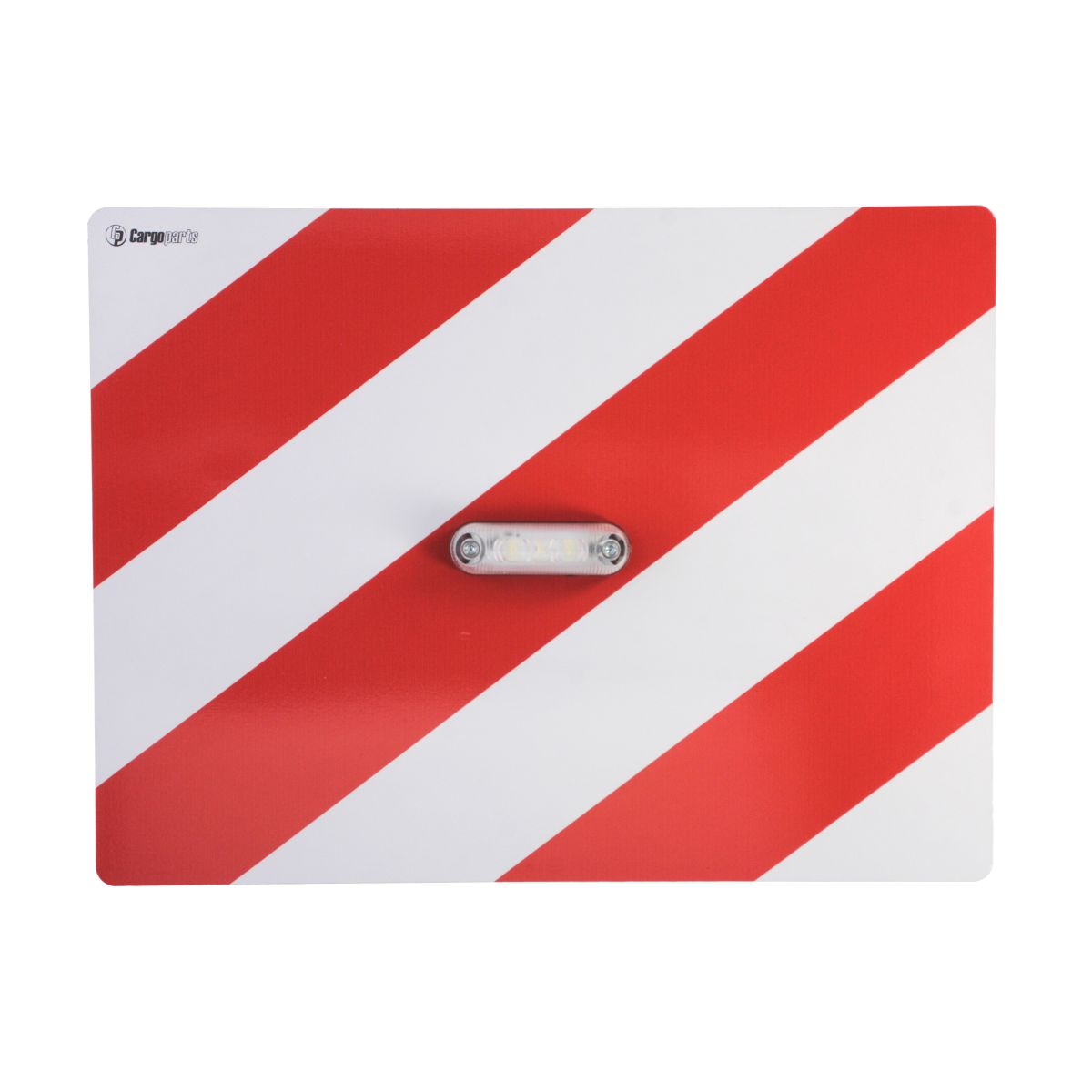 Image of Waarschuwings-/informatiebord met LED, transparant links