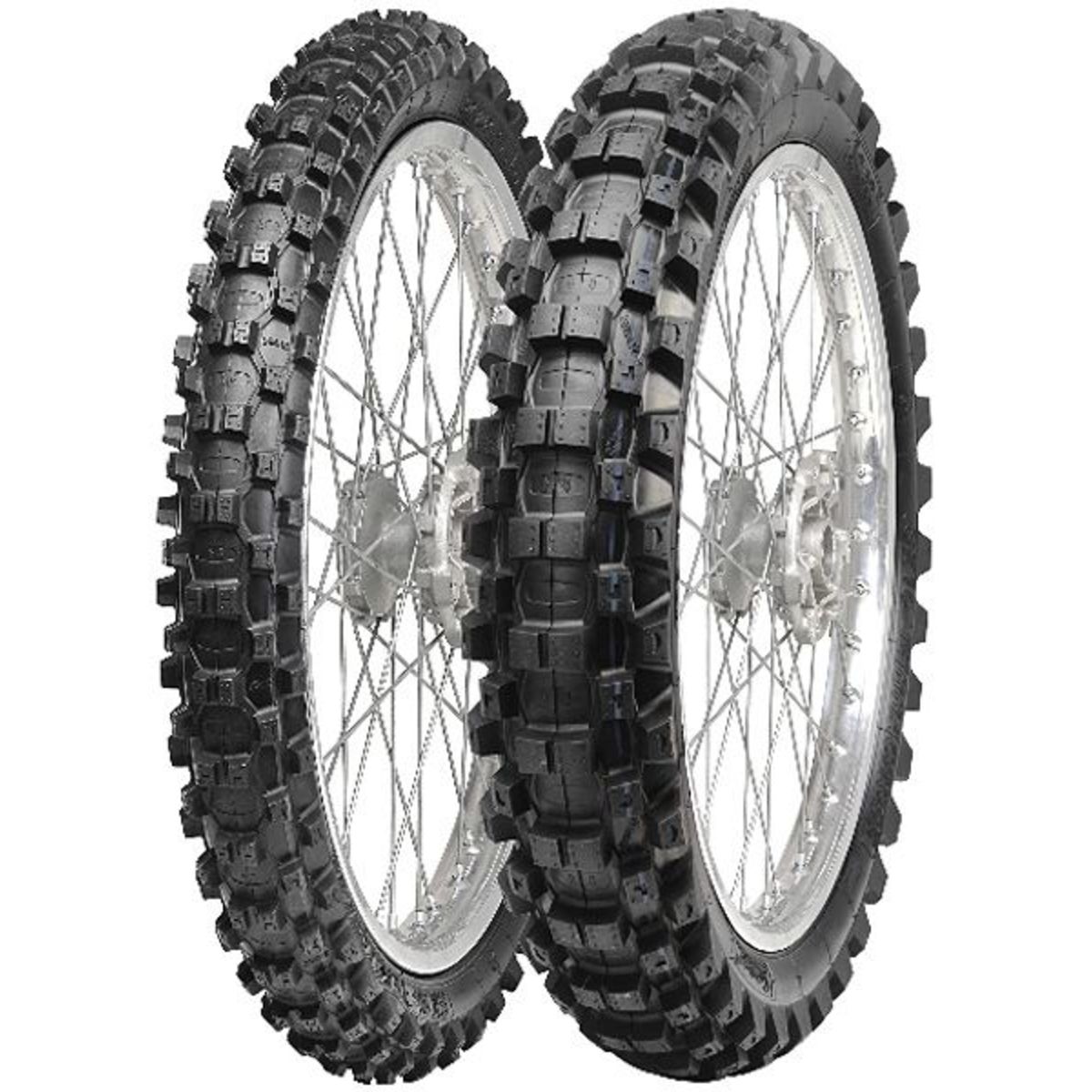 MITAS C28 TERRACROSS MID HARD TERRAIN RED 110/90-19 TT 62M, Pneu moto Arrière