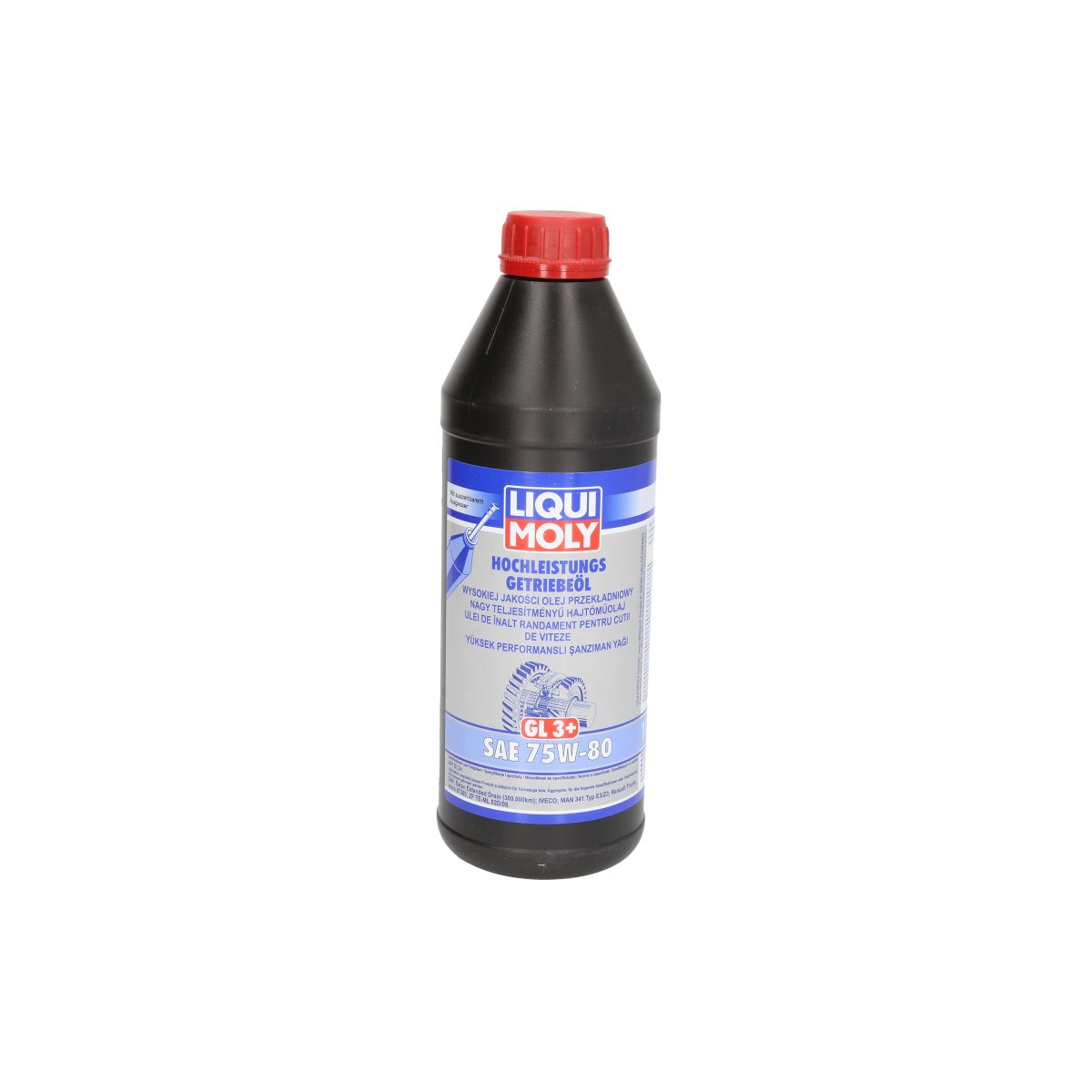 Liqui Moly Versnellingsbakolie  75W80 1L