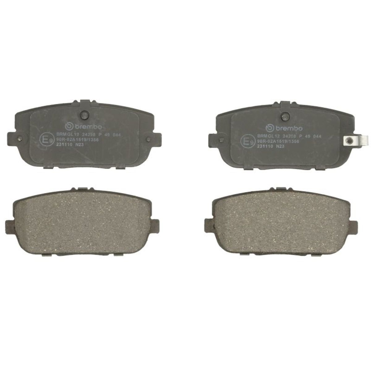 Brembo Jeu De Plaquettes De Frein P 49 044