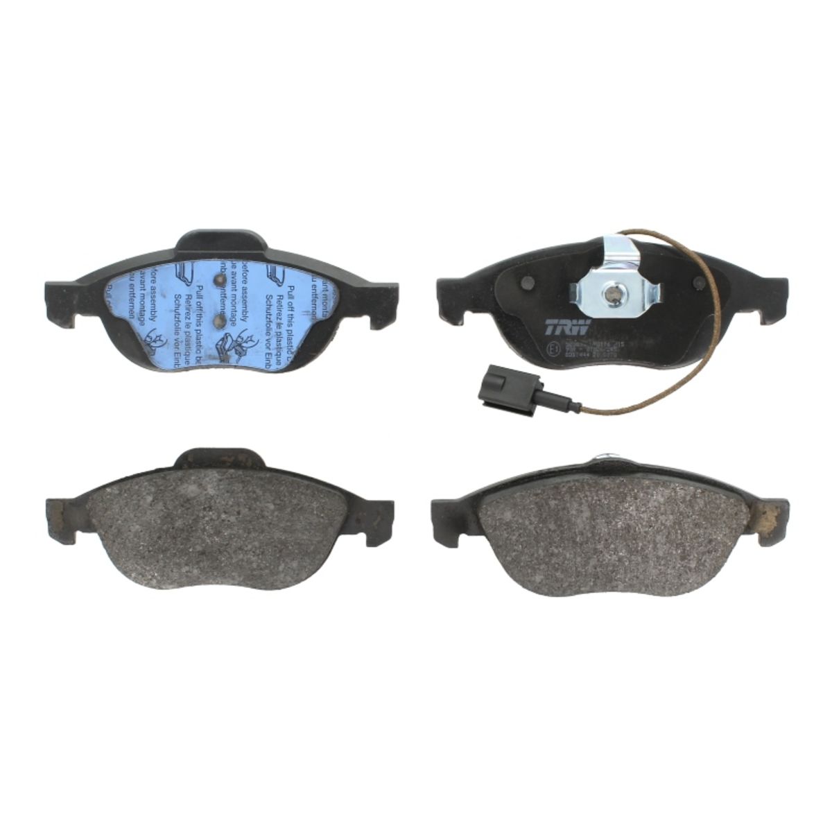Trw Set Di Pastiglie Freno Gdb1444, Anteriore