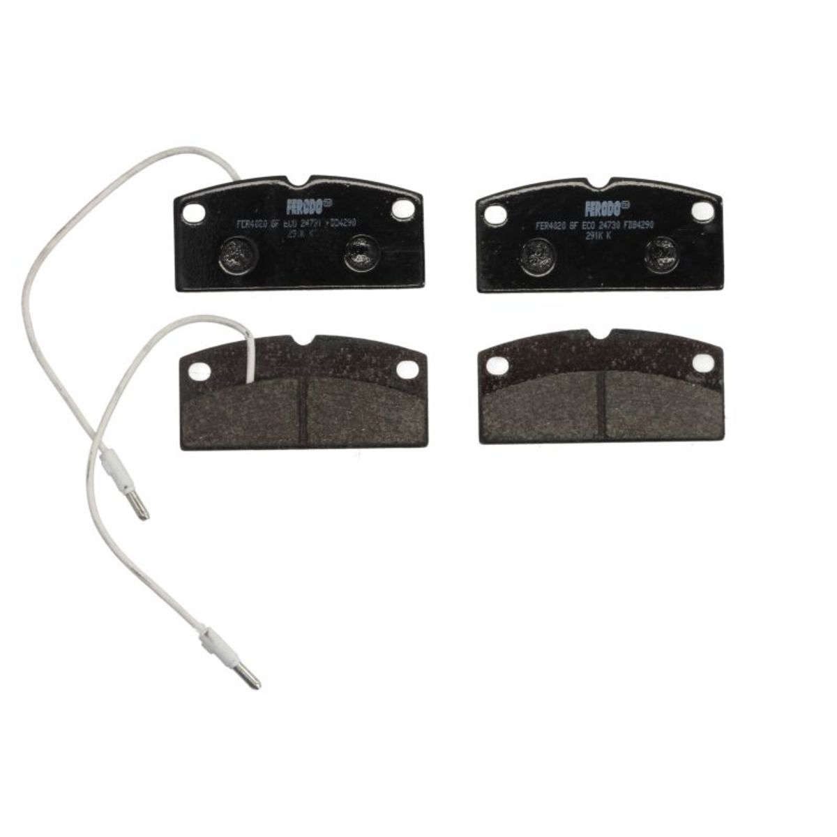 Ferodo Serie Pattini Aixam -Ligier Fdb4290 - Immagine 4