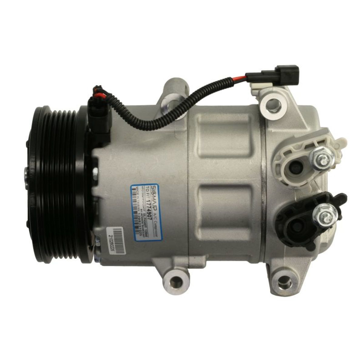 Klimakompressor 12 V Ø 110 mm VS16 NRF passend für u.a. FORD FIESTA - Bild 7
