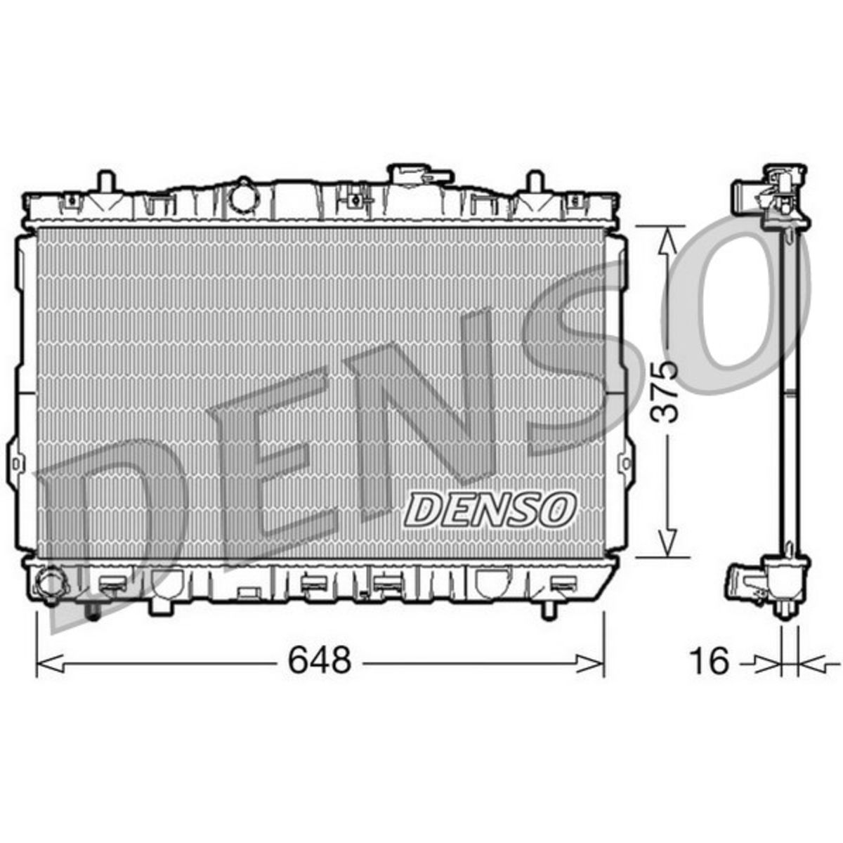 Image of Radiator, motorkoeling
