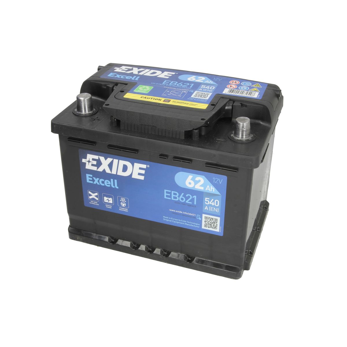 Аккумулятор eb621 exide