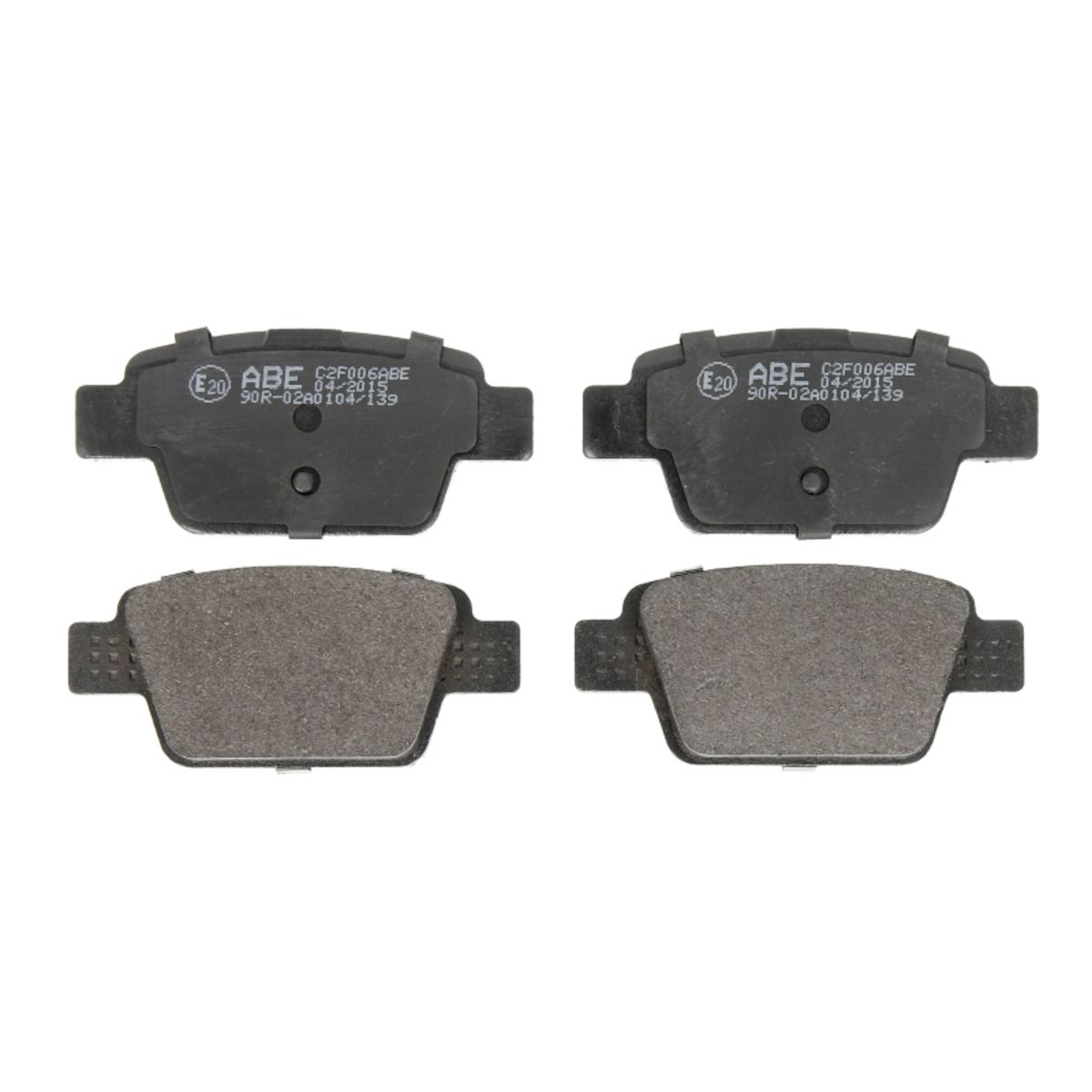 Image of Remblokset  C2F006, achter