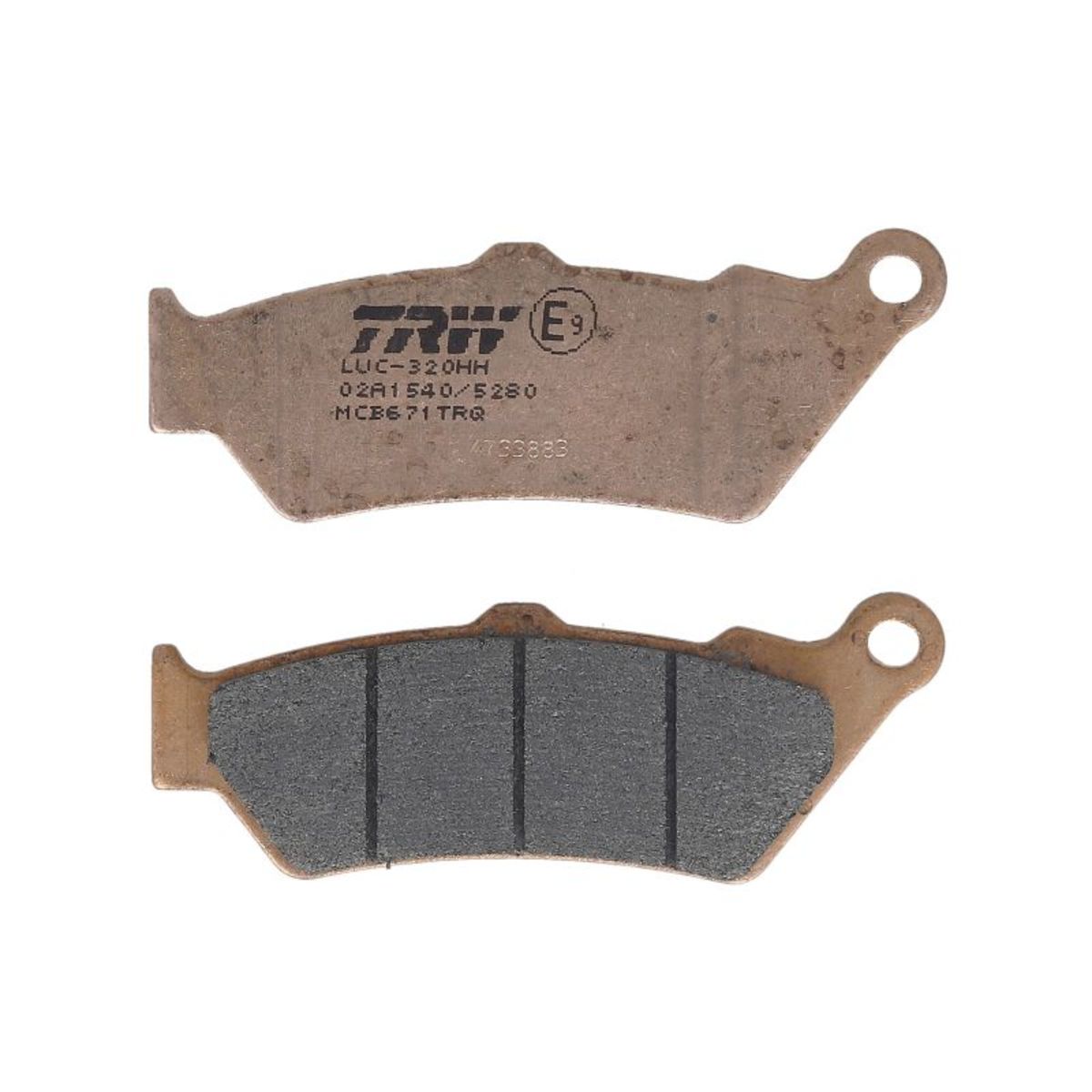 Brake pad set TRW MCB671TRQ