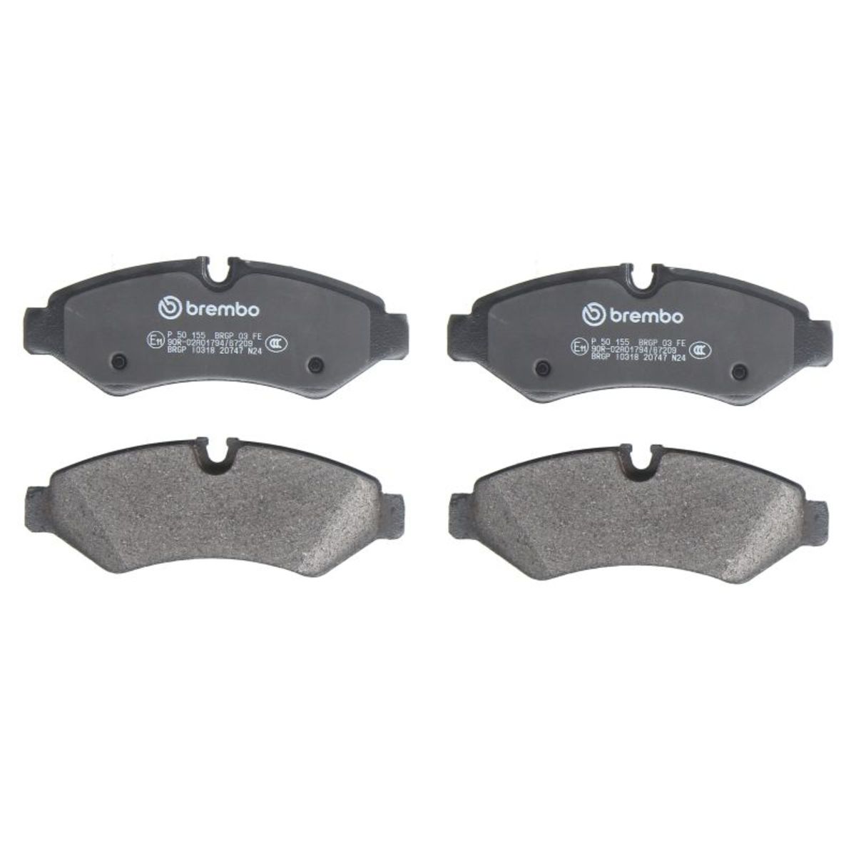 Brembo Bremsbelagsatz P 50 155