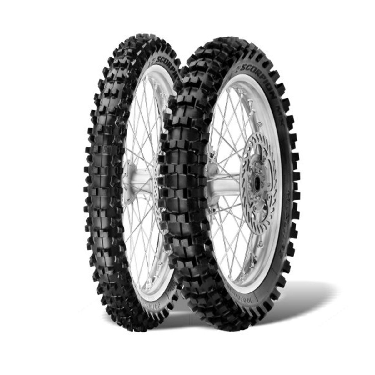 PIRELLI SCORPION MX32 MID SOFT 90/100-21 TT 60M, Pneu moto Avant