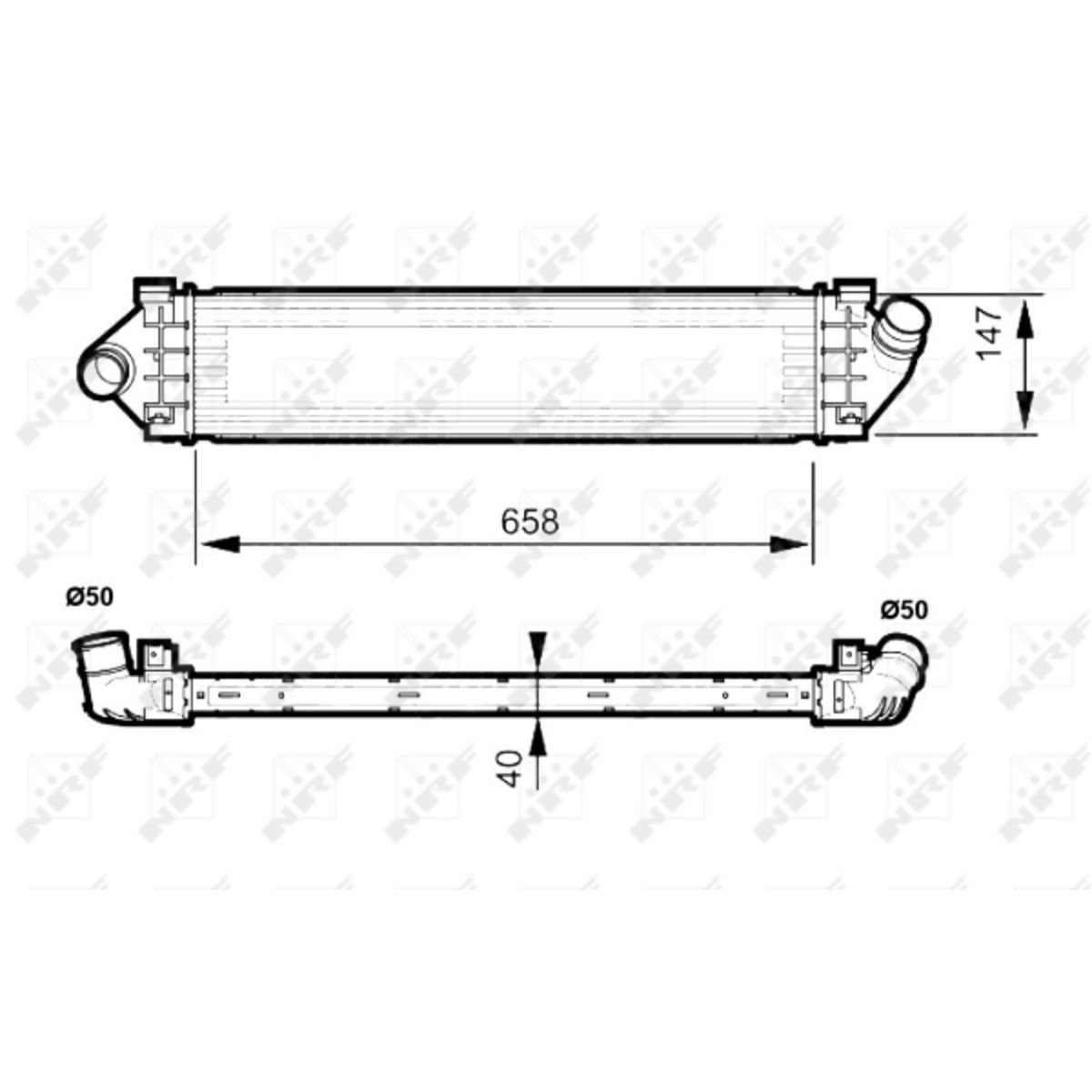 Nrf Intercooler 30515
