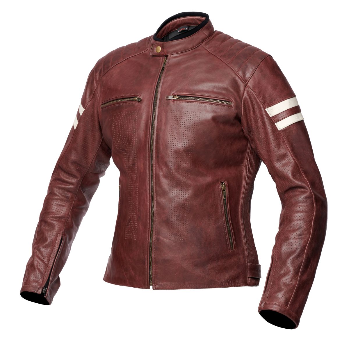 Motorrad Lederjacke SPYKE MILANO LADY 2.0 Größe 50