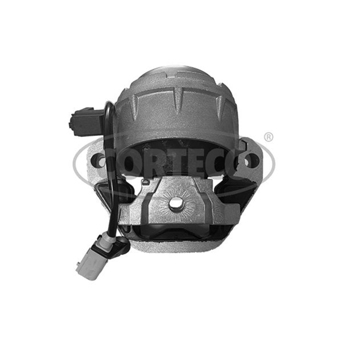 Rubber carrosserie, motorophanging