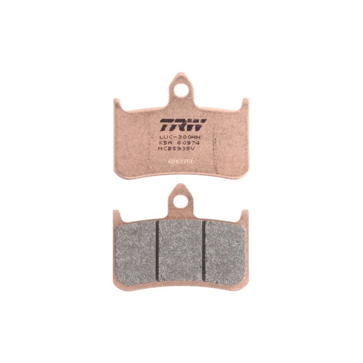 Jeu de plaquettes de frein TRW MCB593