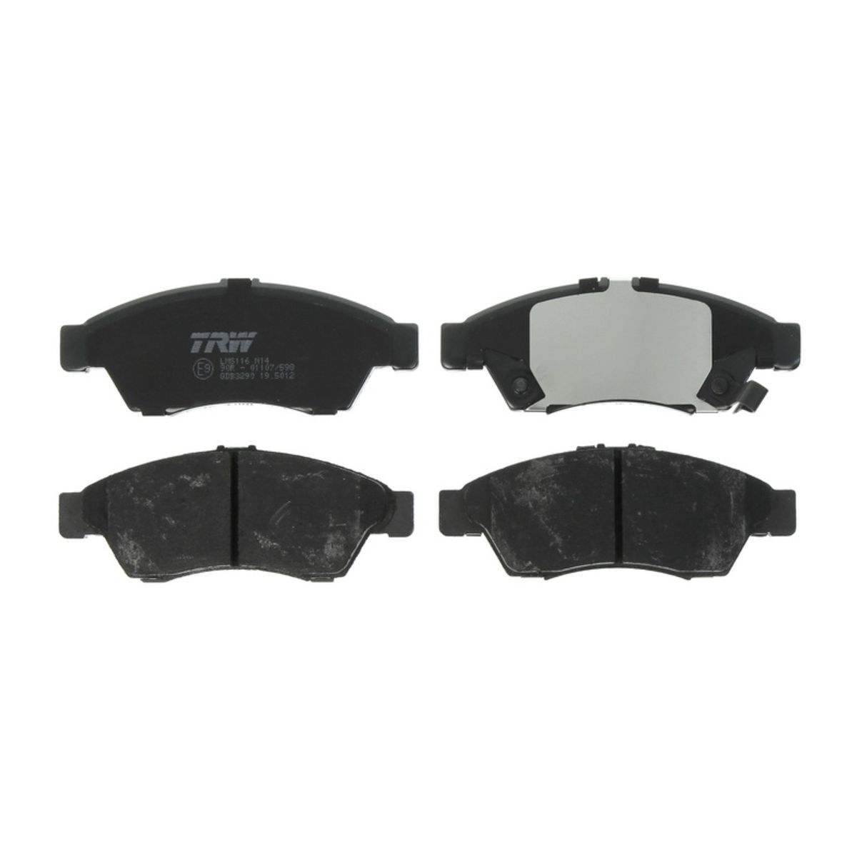 Trw Remblokset Gdb3290, Voor